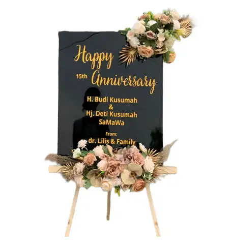 Papan Bunga Akrilik Bajong